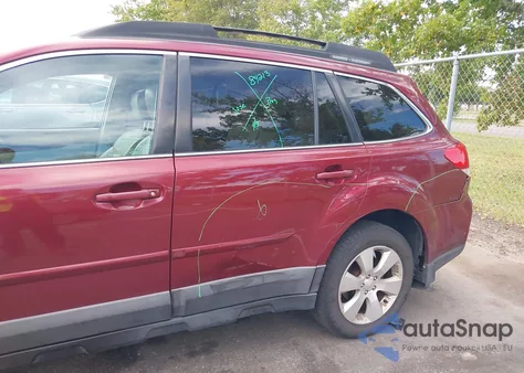 2011 Subaru Outback 2.5I Limited from USA, damaged, VIN 4S4BRBKC8B3368666